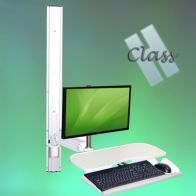 ErgonoFlex Combo H Class Medical Arm WT 48 Adjustable in height 104 cm wall mounting