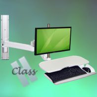 ErgonoFlex Combo H Class Medical Arm WT 38 Adjustable in height 150 cm wall mounting