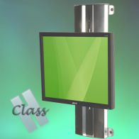 ErgonoFlex Monitor stand INTOP 5 H Class Flip Up wall mount
