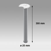 Pole Inférieur de 30 cm pour bras pivotants Philips Intellivue Series