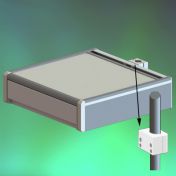 Single drawer Mounting on Pole 35 mm