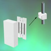 Electrical power supply box 255 x 115 x 85 mm Mounting on Pole 35 mm