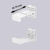 CPU Holder Adjustable 45-70 mm for vertical slide rail mounting