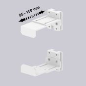 CPU holder Adjustable 85-150 mm mounting on Wall Rail