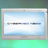 All in One 22" fanless medical computer with three hot-swappable batteries