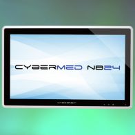 All in One 24" fanless medical computer with three hot-swappable batteries