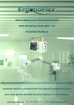 Our Medical Arms for Philips Intellivue Monitoring MP2 / X2 Wall mounting
