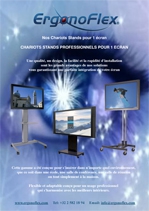 PROFESSIONAL STAND TROLLEYS FOR 1 MONITOR