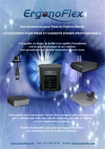 ACCESSORIES FOR PROFESSIONAL STANDS AND TROLLEYS