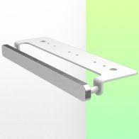 WorkiMed Din side rail kit 10 x 25 mm