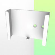 WorkiMed Bracket for power supply 110 x 144 x 41 mm